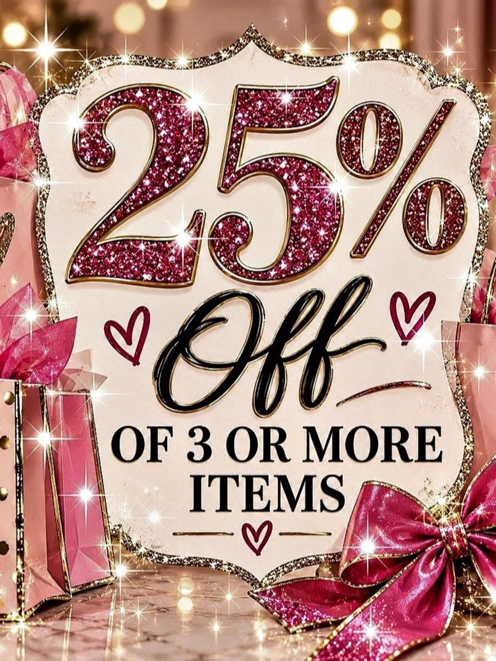 25% Off Graphic